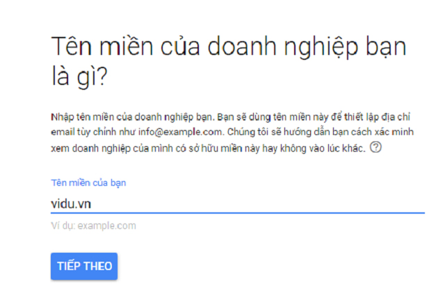 các bước cách đăng ký gmail miễn phí cho doanh nghiệp chi tiết