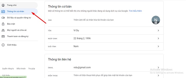 Hướng dẫn cấu hình gmail