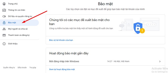 Bảo mật và mật khẩu