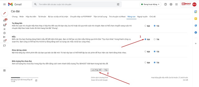 Cách tạo email mẫu trong gmail