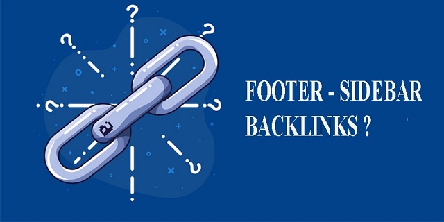 Xây dựng link footer và link sidebar